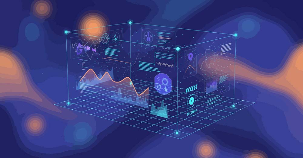 Infografía: decálogo del reutilizador de datos del sector público Representación gráfica de datos e iconos variados.