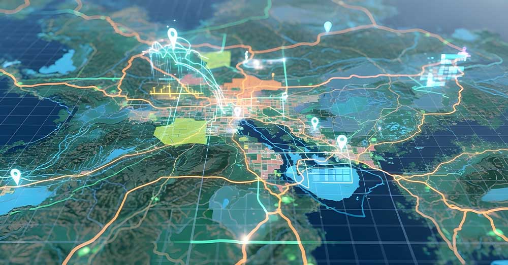 Herramientas y formatos para visualizar datos abiertos geográficos Mapa de datos