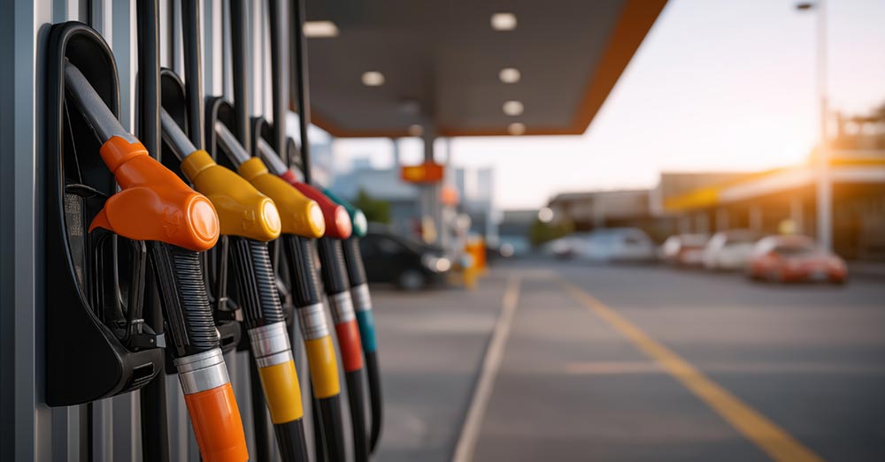 Ejercicio ciencia de datos: analiza precios de carburantes con GenAI Surtidores de gasolina y diésel en una gasolinera