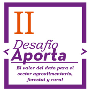 Logo II Desafío Aporta: El valor del dato para el sector agroalimentario, forestal y rural