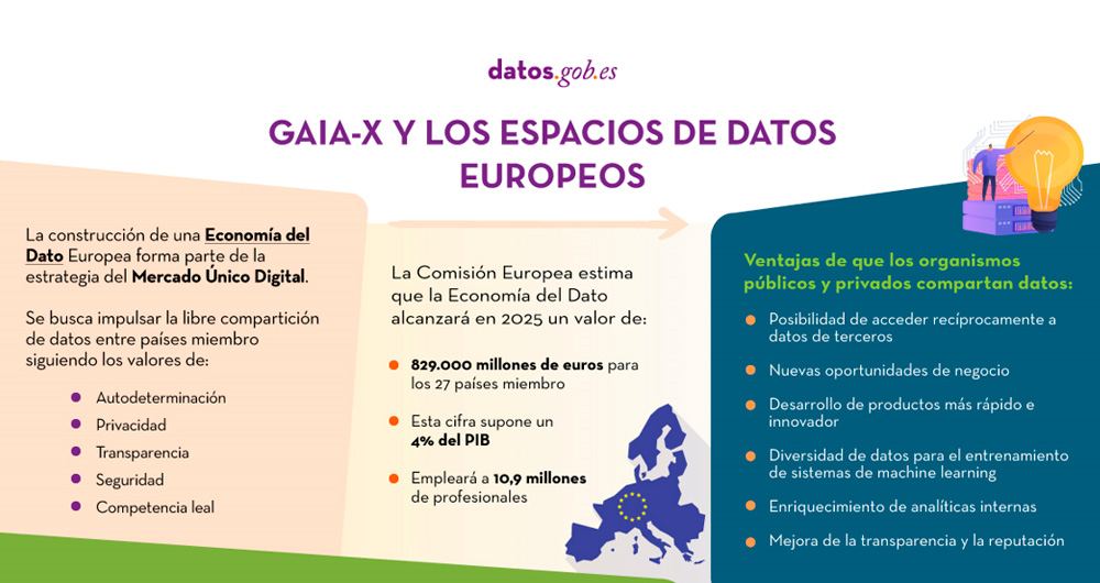 Captura de la infografía "APIs para el acceso a datos abiertos"